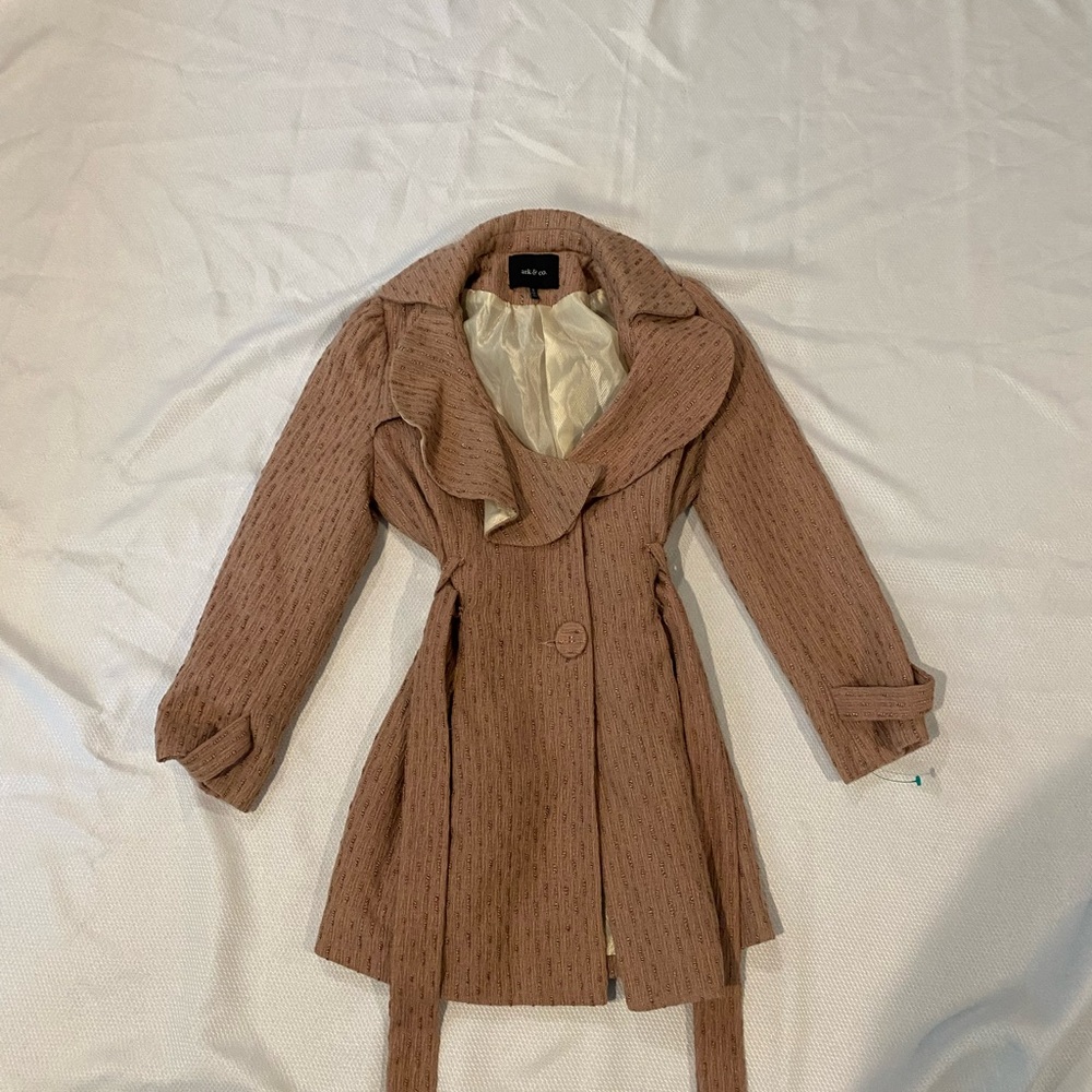 Ark & Co Tan Trench Coat